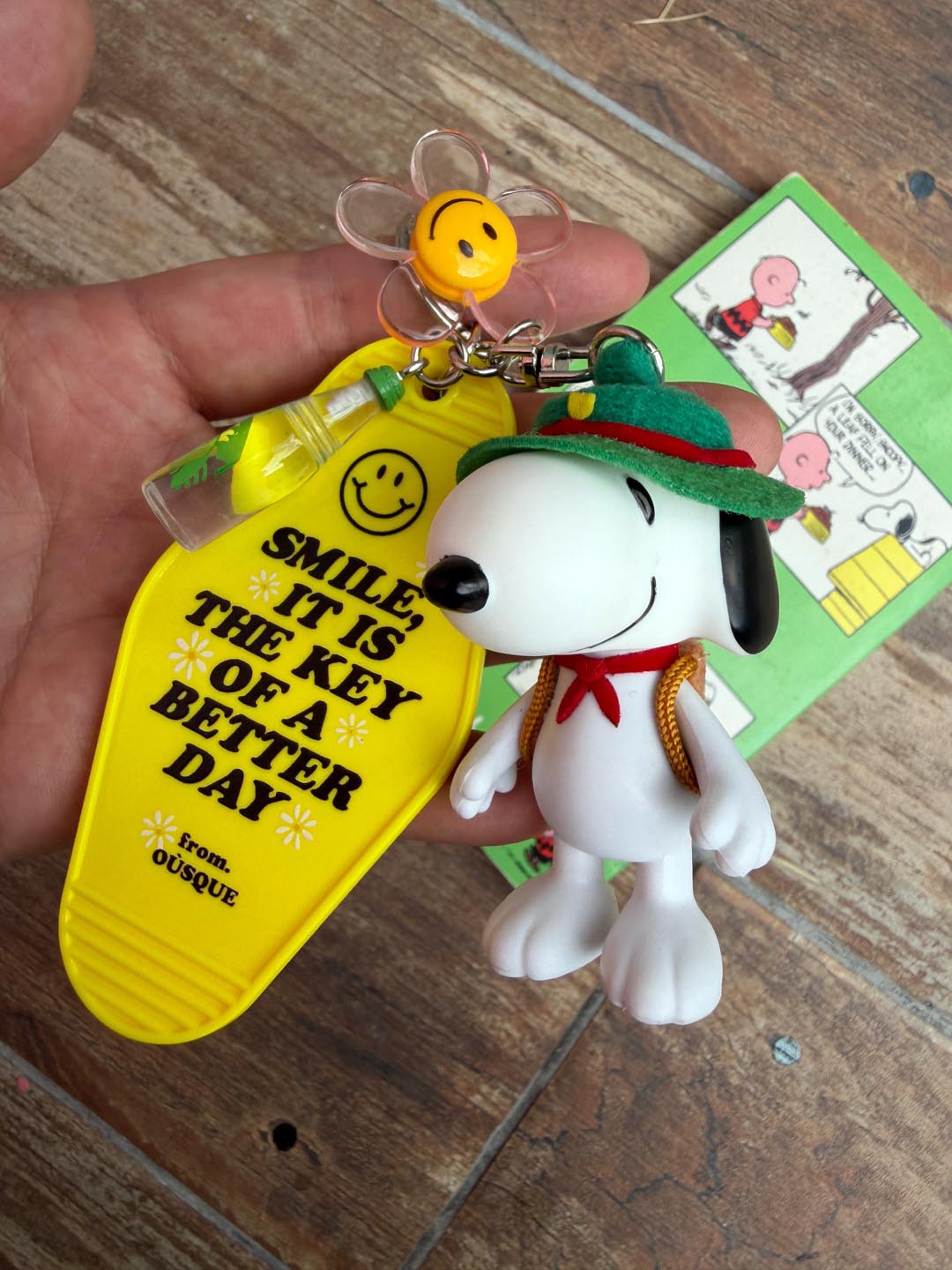 [ONLY OÙSQUE] HOTEL KEY CHAIN SMILE COLLECTION 1