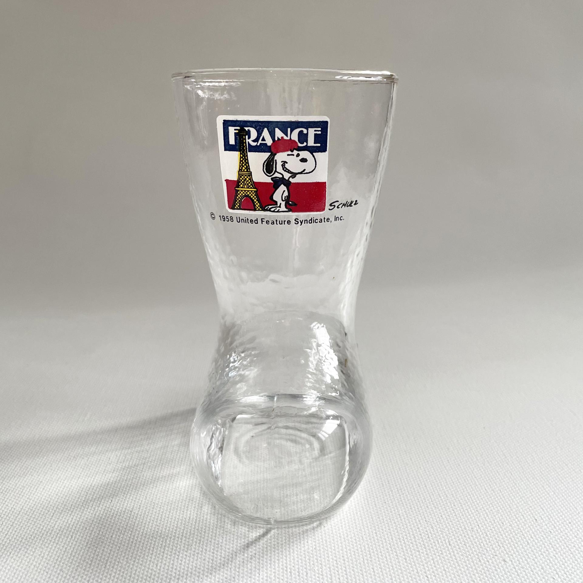 [VINTAGE] SNOOPY BOOTS GLASS