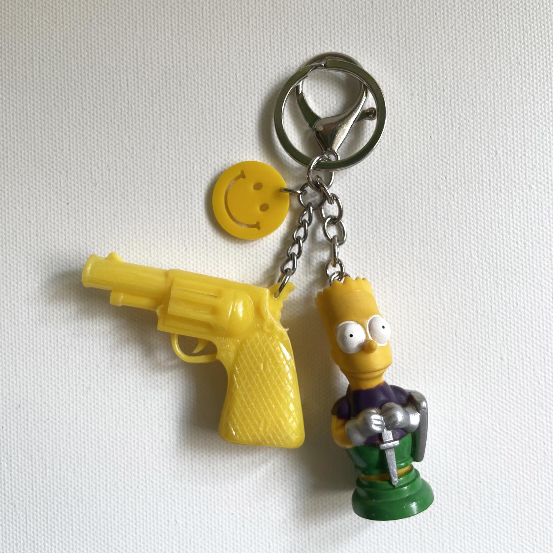 [ONLY OÙSQUE] 90'S BART SIMPSON KEY CHAIN