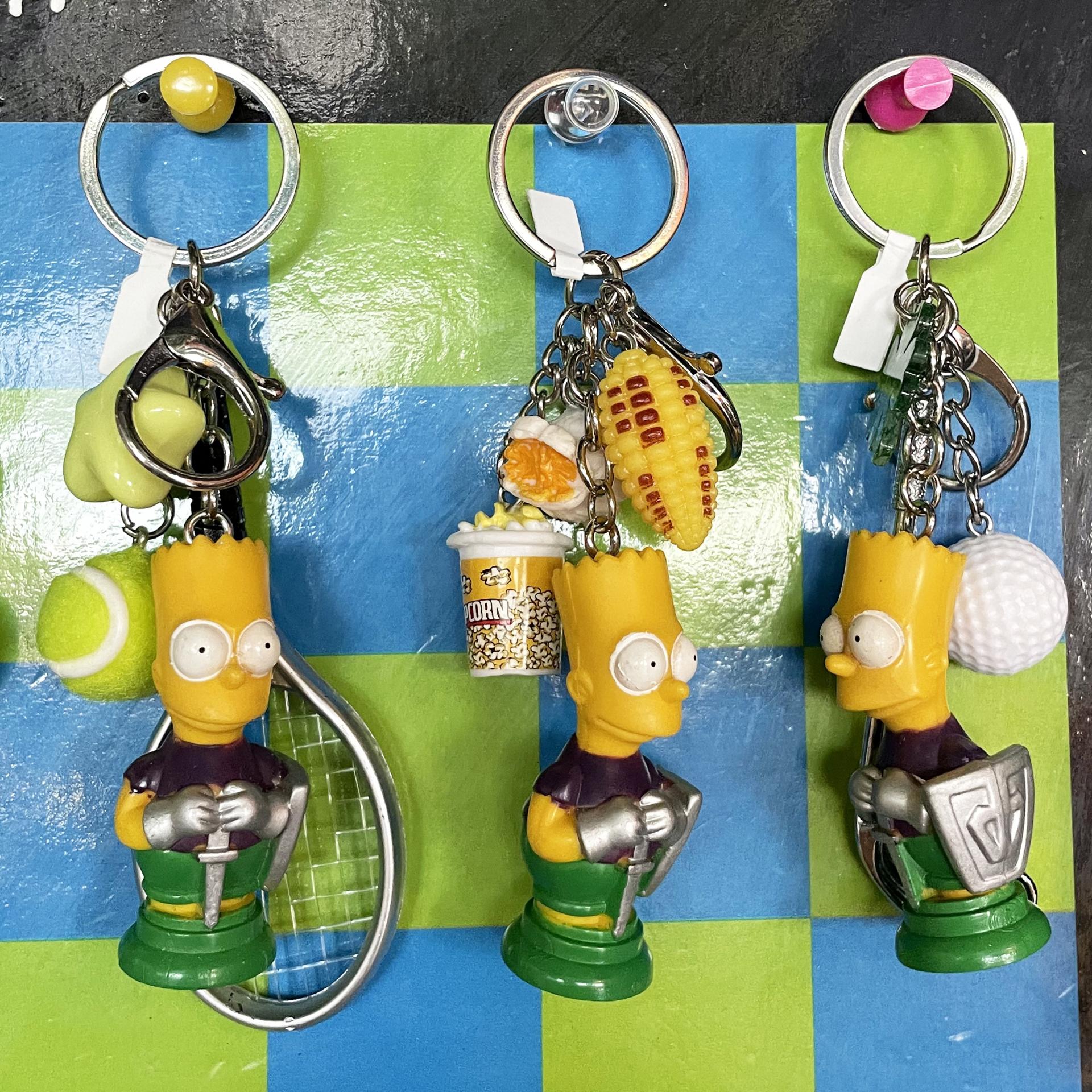 [ONLY OÙSQUE] 90'S BART SIMPSON KEY CHAIN
