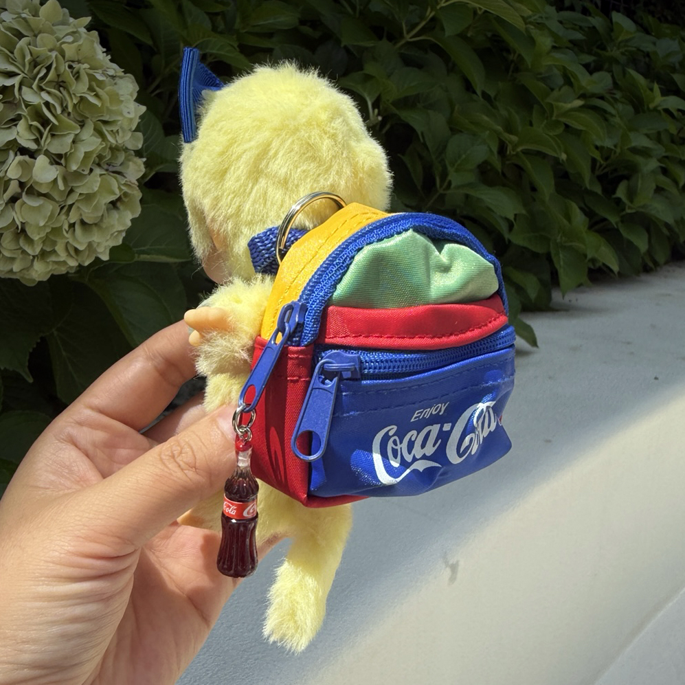 [VINTAGE] COCA COLA MINI BAG KEY CHAIN