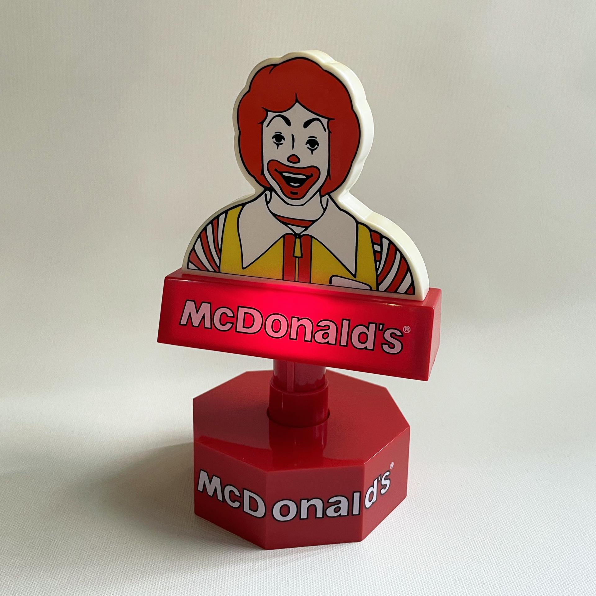 [VINTAGE][RARE] 1998 MCDONALD'S ROTATING LAMP