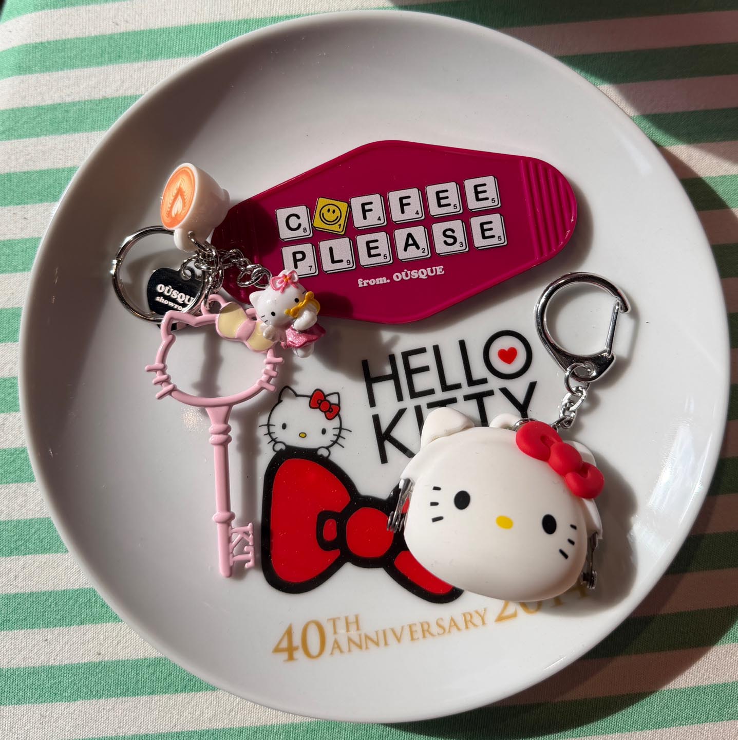 [ONLY OÙSQUE] HOTEL KEY CHAIN COFFEE COLLECTION 1
