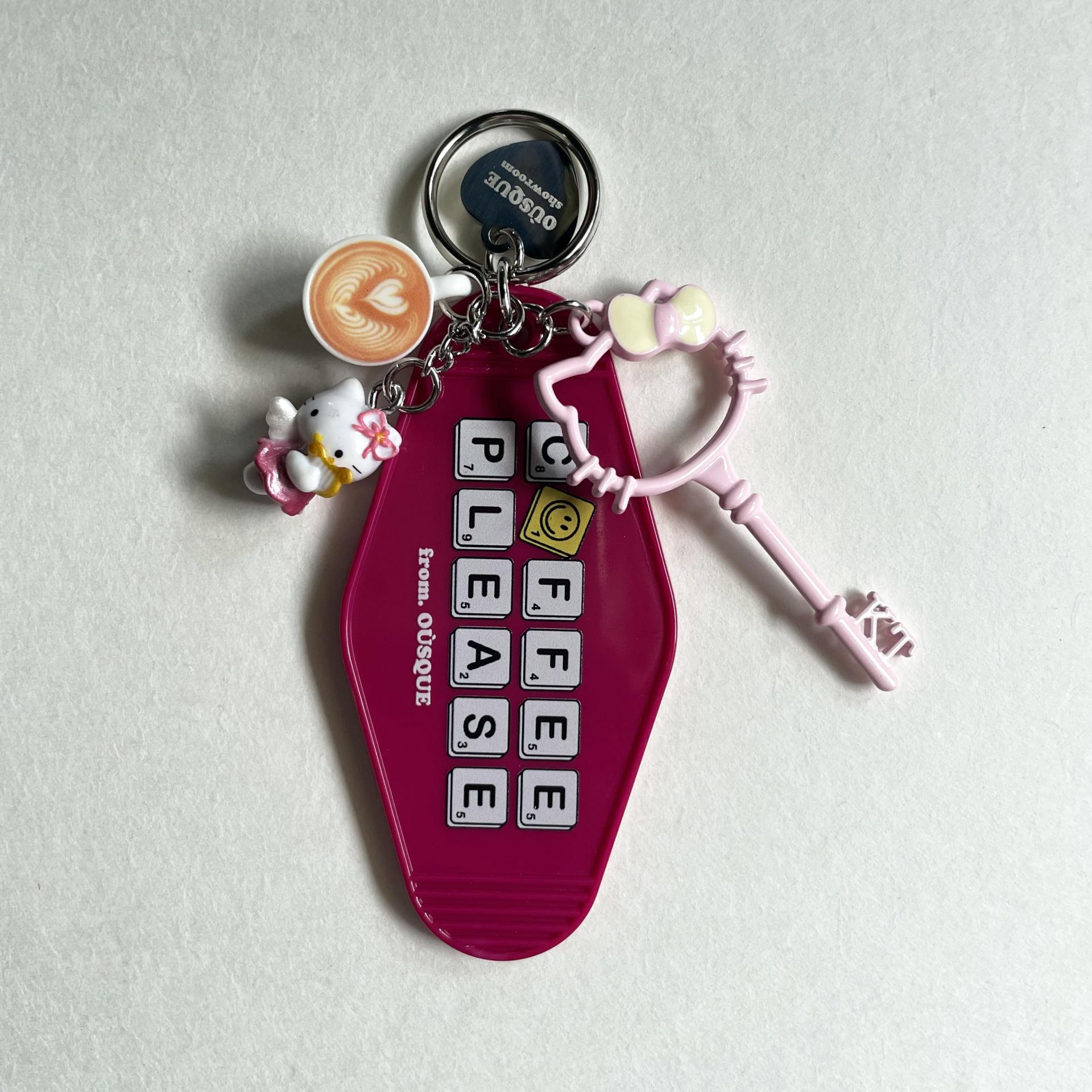 [ONLY OÙSQUE] HOTEL KEY CHAIN COFFEE COLLECTION 1