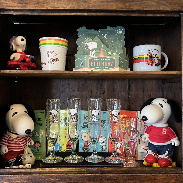 [VINTAGE] SNOOPY CHAMPAGNE GLASS