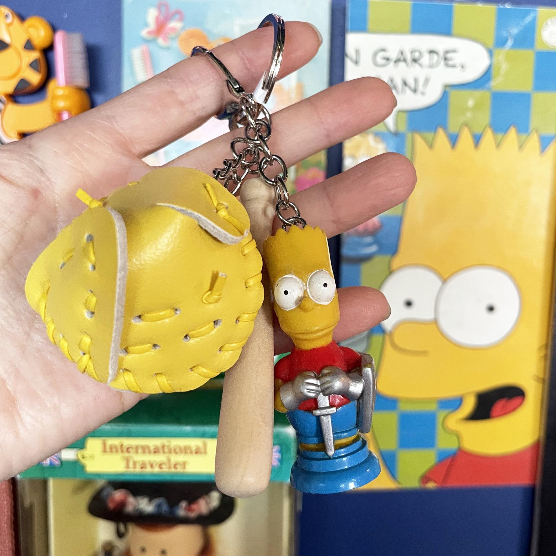 [ONLY OÙSQUE] 90'S BART SIMPSON KEY CHAIN