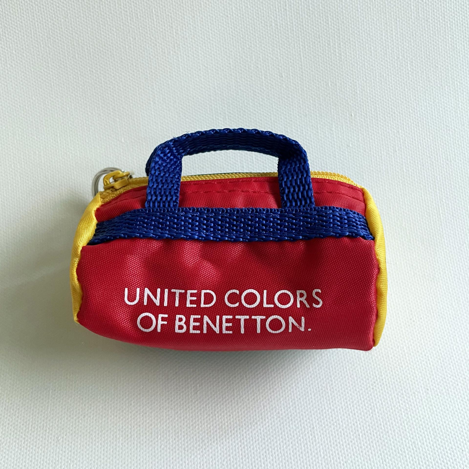 [VINTAGE] BENETTON MINI BAG KEY CHAIN