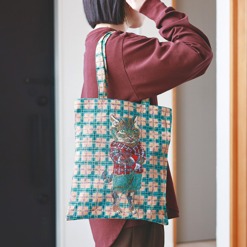 [SELECT] NATHALIE LÉTÉ CHECK SHOULDER BAG