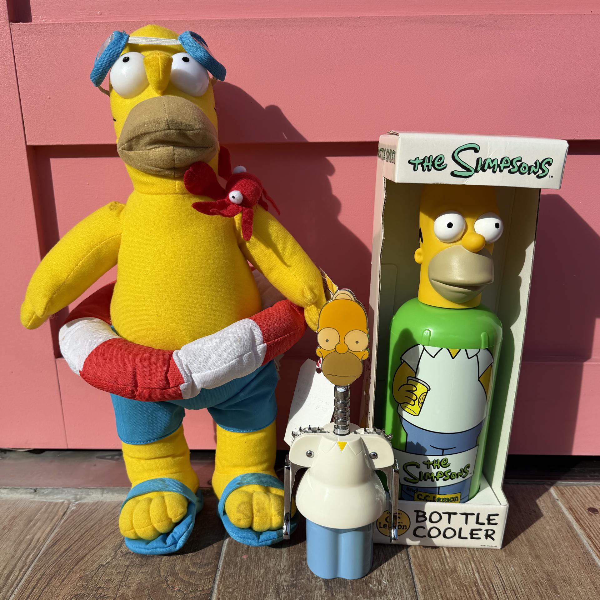 [VINTAGE] 2001 THE SIMPSONS BOTTLE COOLER