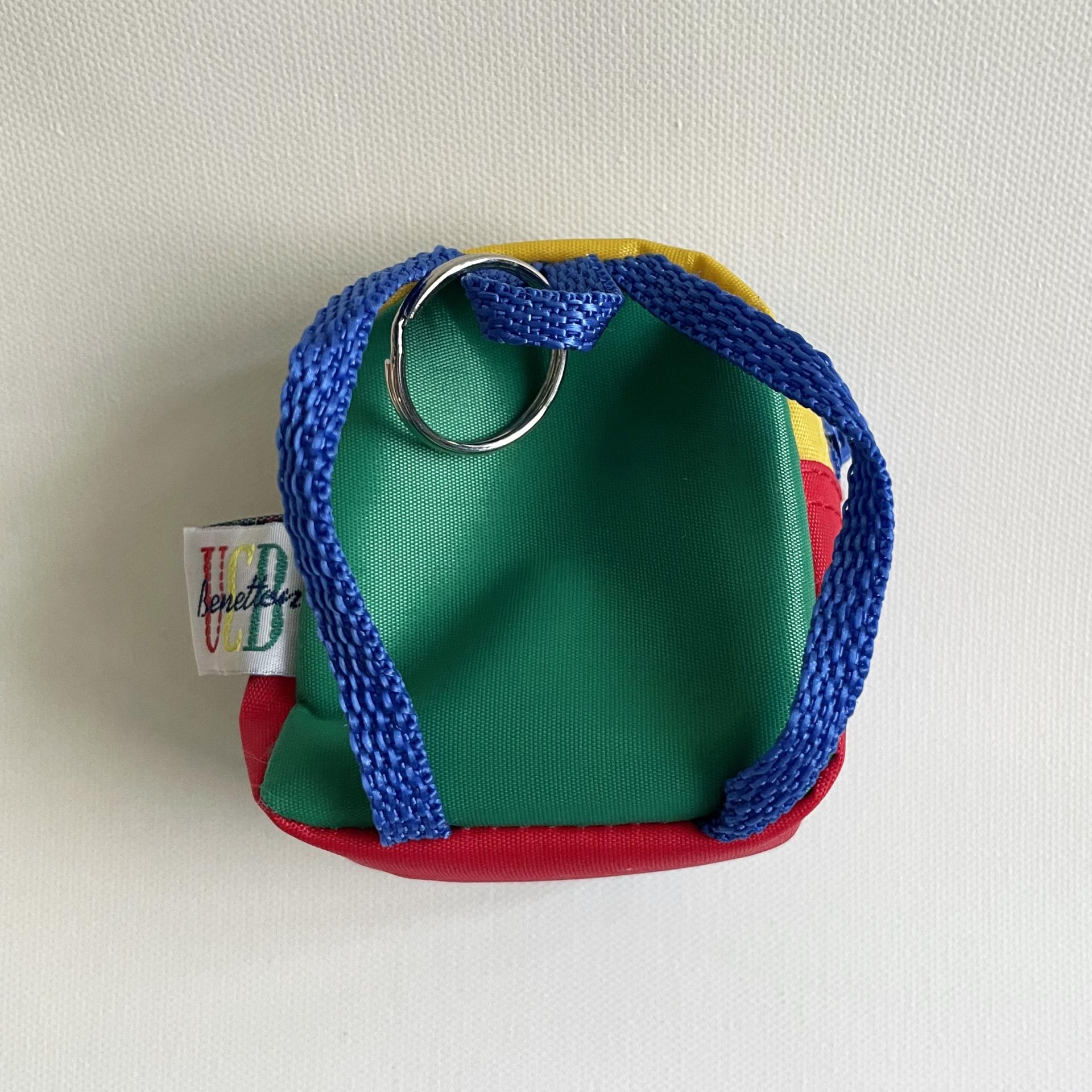 [VINTAGE] BENETTON MINI BAG KEY CHAIN