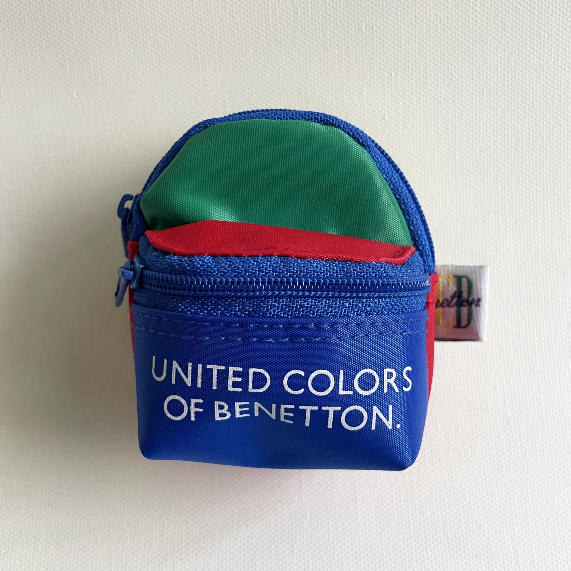 [VINTAGE] BENETTON MINI BAG KEY CHAIN