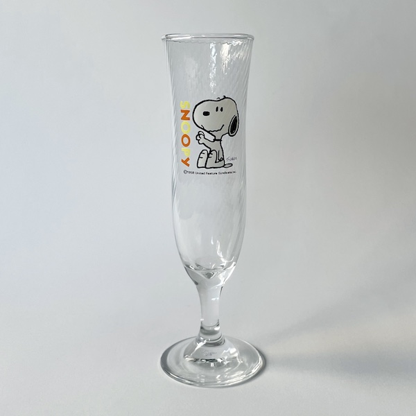 [VINTAGE] SNOOPY CHAMPAGNE GLASS