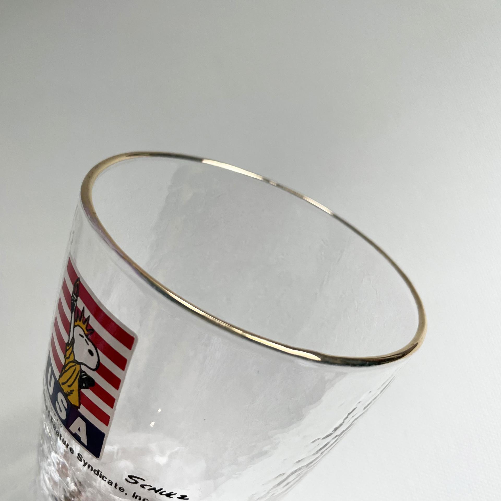 [VINTAGE] SNOOPY BOOTS GLASS