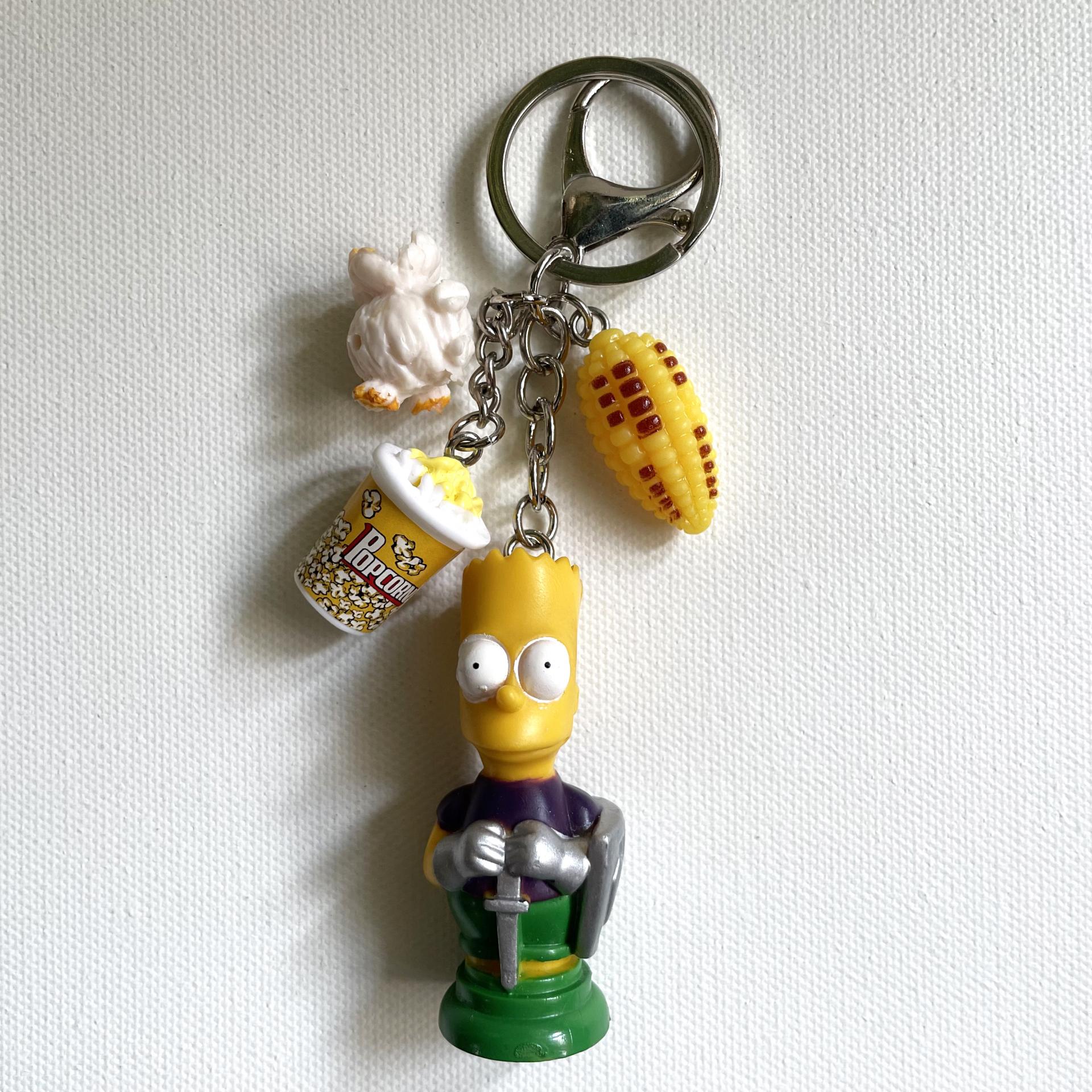 [ONLY OÙSQUE] 90'S BART SIMPSON KEY CHAIN
