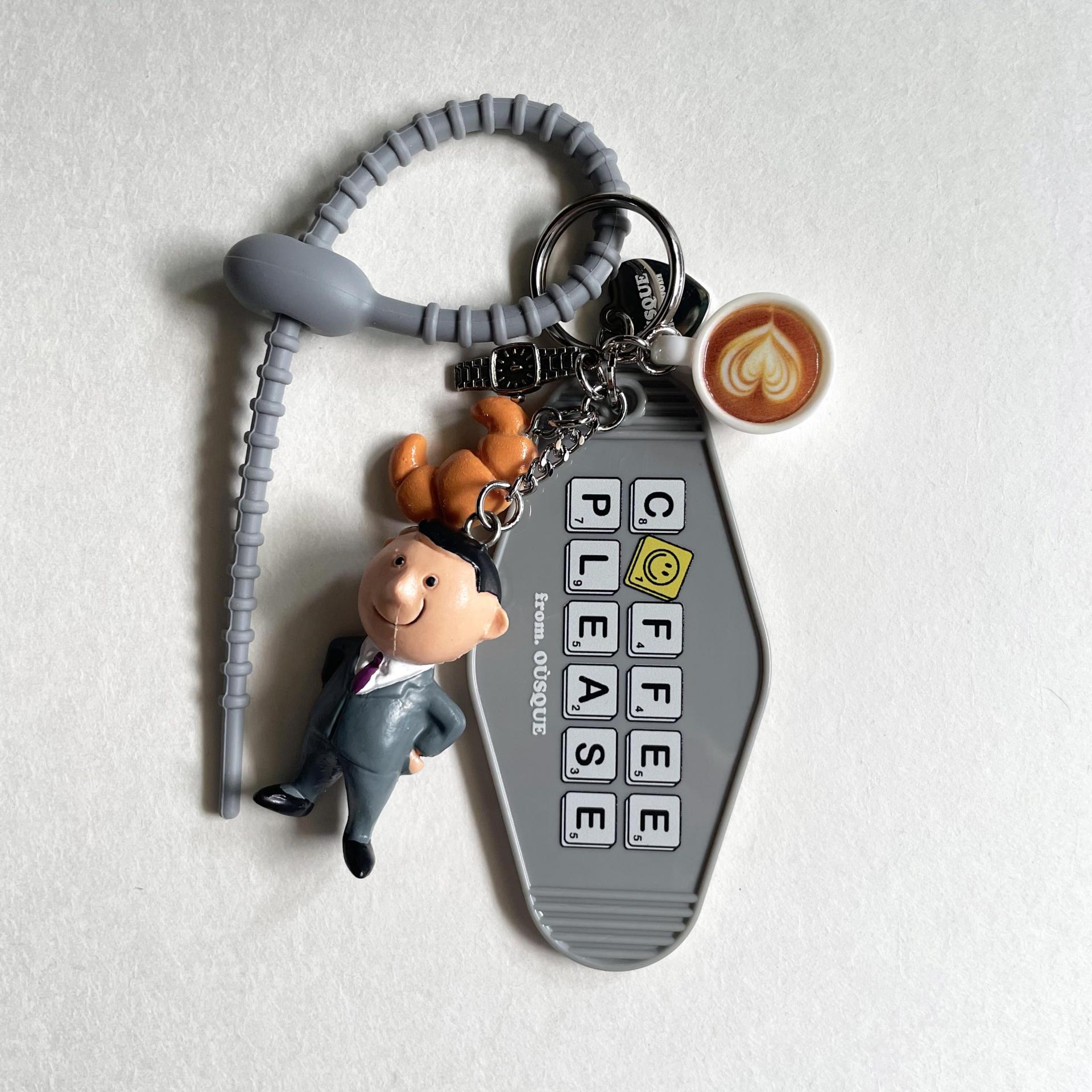 [ONLY OÙSQUE] HOTEL KEY CHAIN COFFEE COLLECTION 1