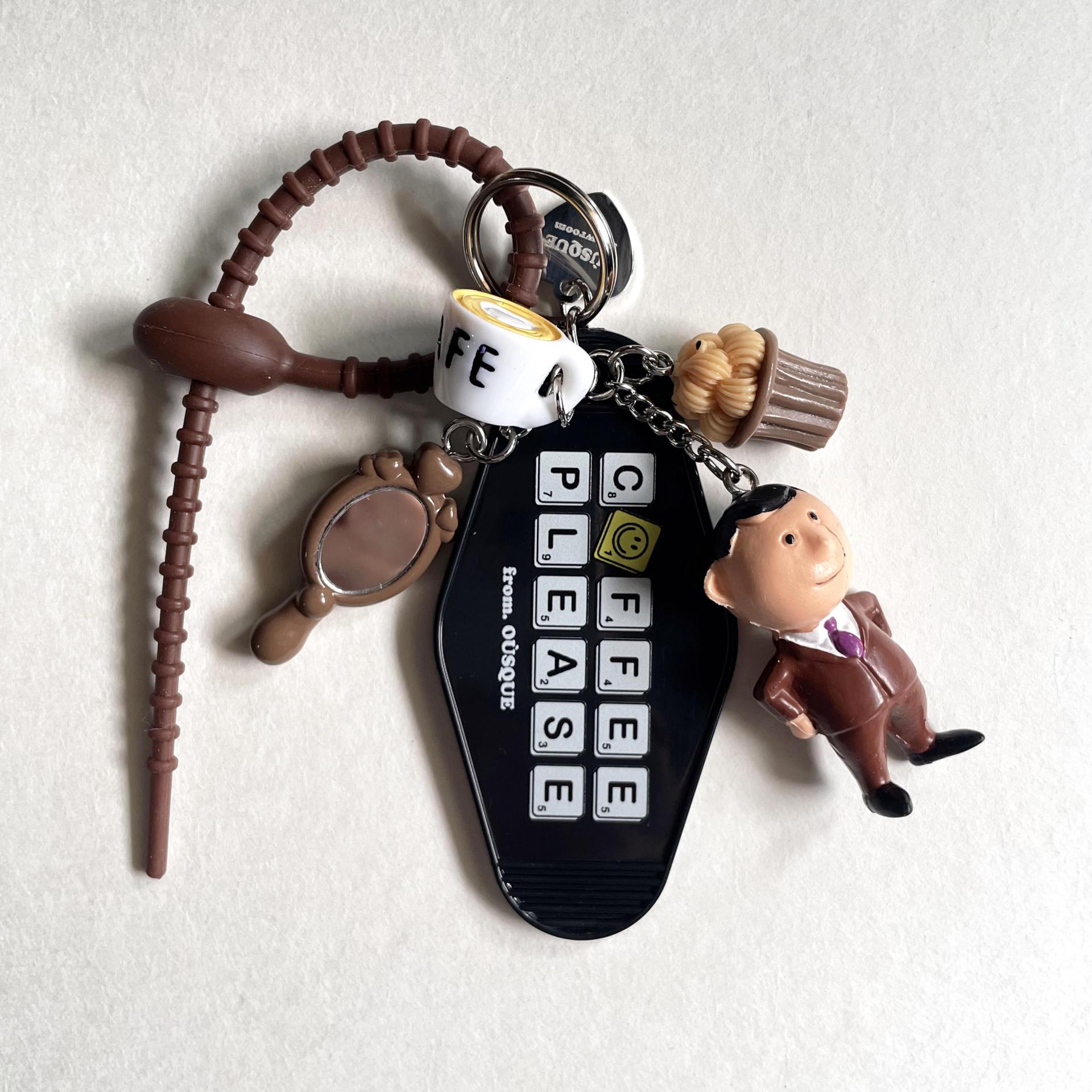 [ONLY OÙSQUE] HOTEL KEY CHAIN COFFEE COLLECTION 1