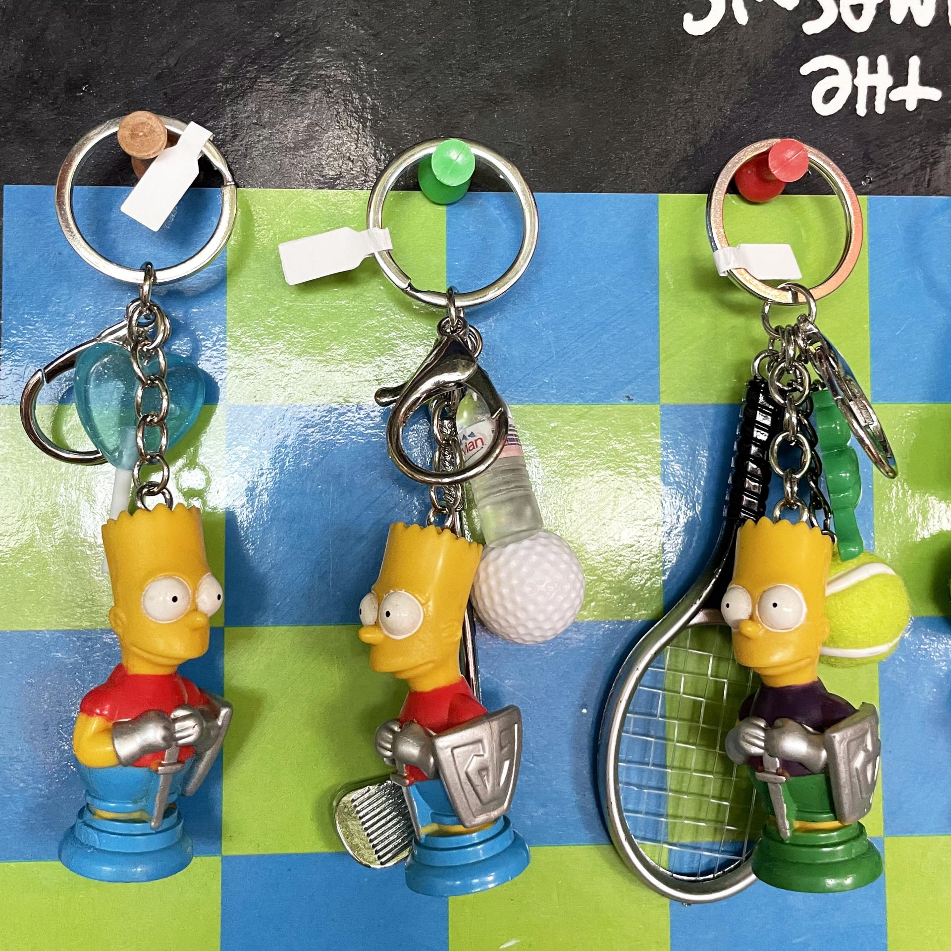 [ONLY OÙSQUE] 90'S BART SIMPSON KEY CHAIN