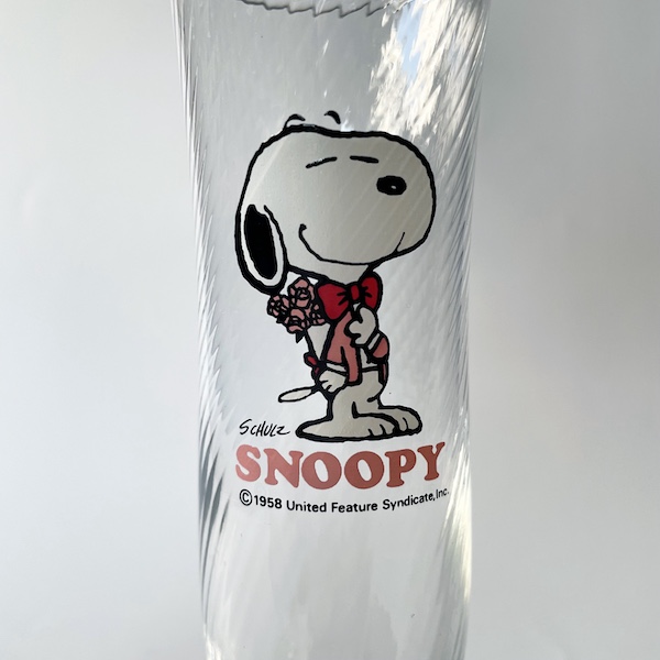 [VINTAGE] SNOOPY CHAMPAGNE GLASS