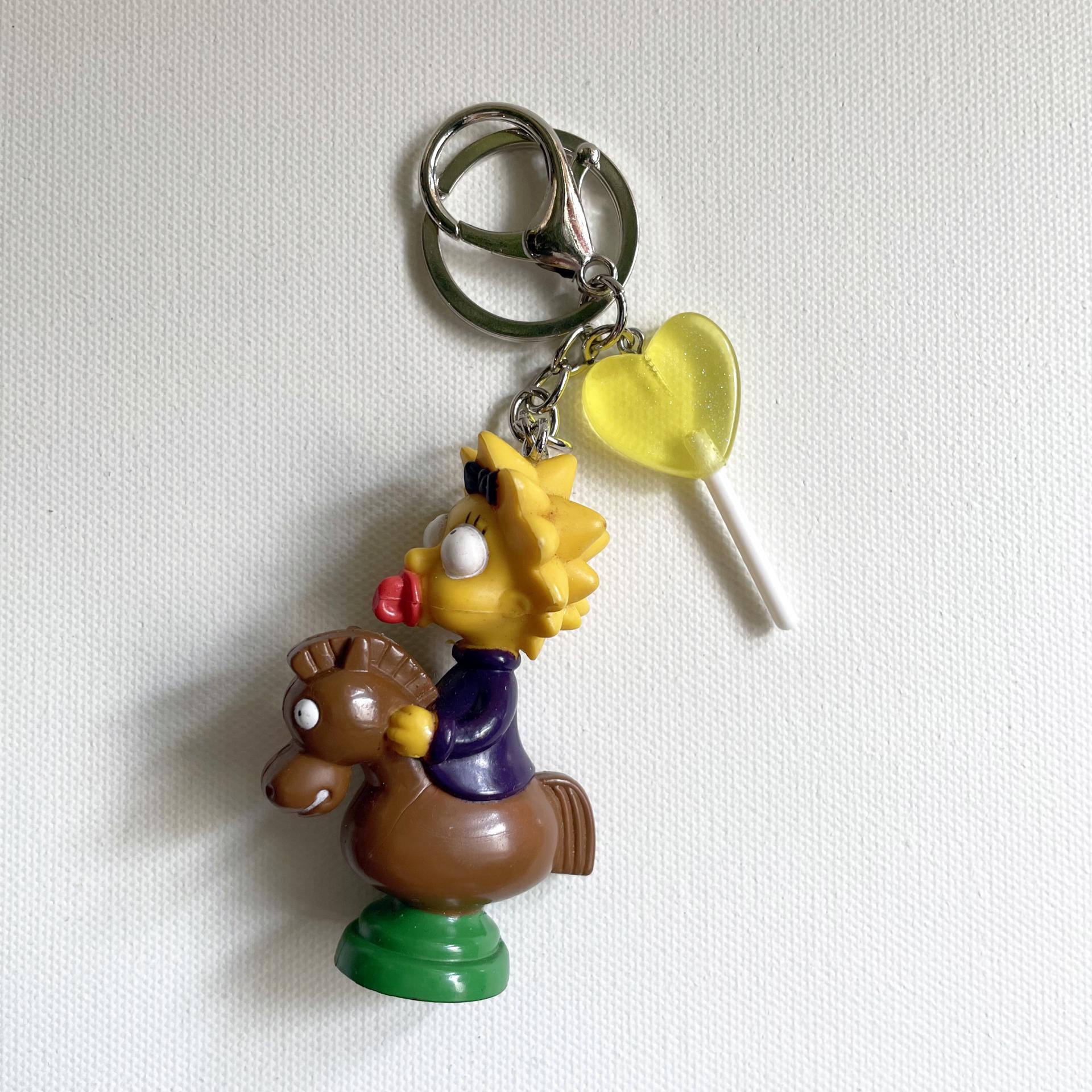 [ONLY OÙSQUE] 90'S SIMPSONS KEY CHAIN