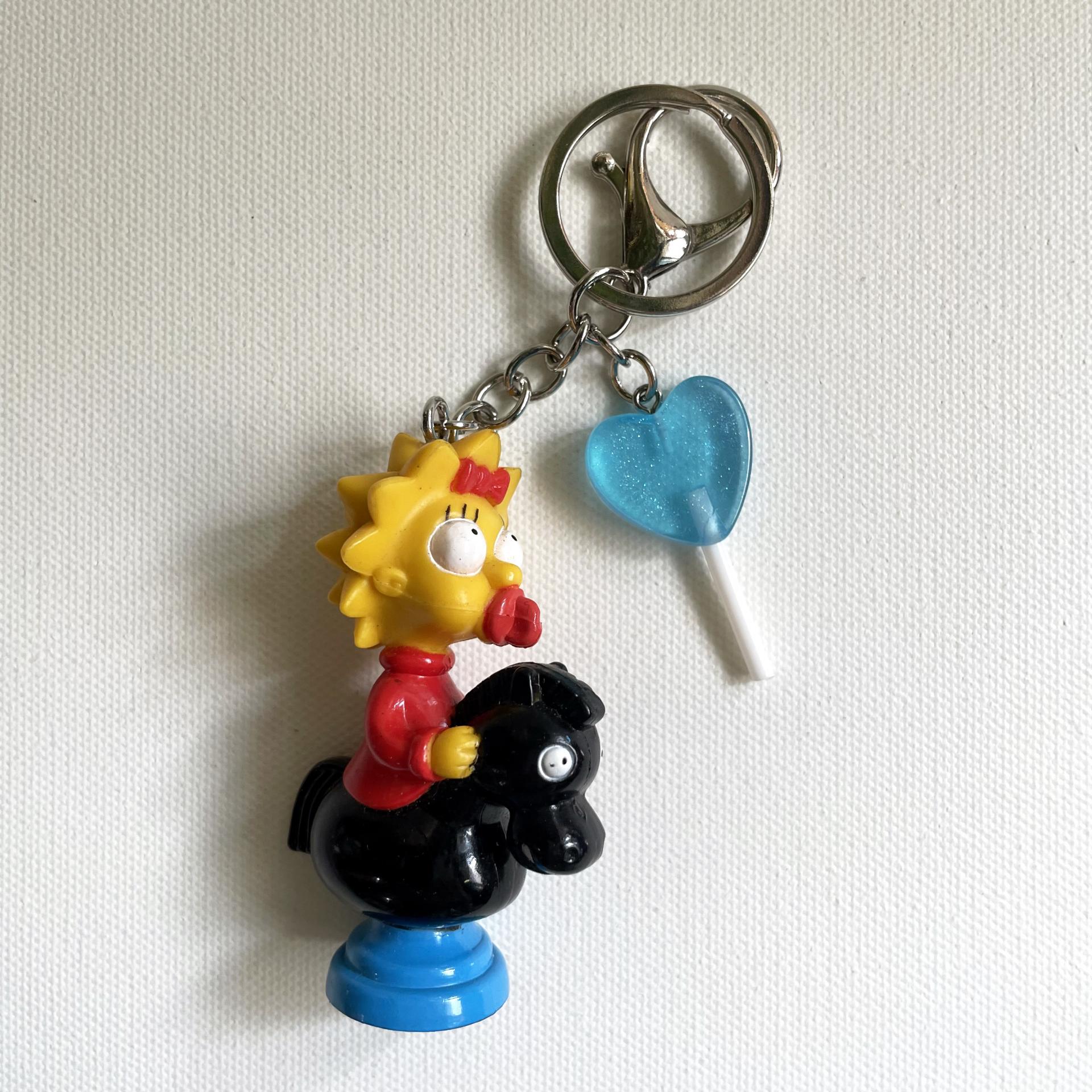 [ONLY OÙSQUE] 90'S SIMPSONS KEY CHAIN