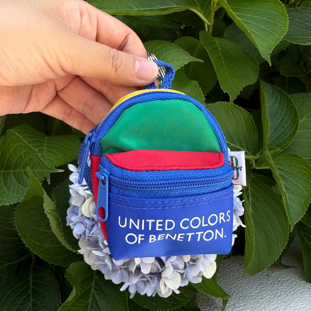 [VINTAGE] BENETTON MINI BAG KEY CHAIN