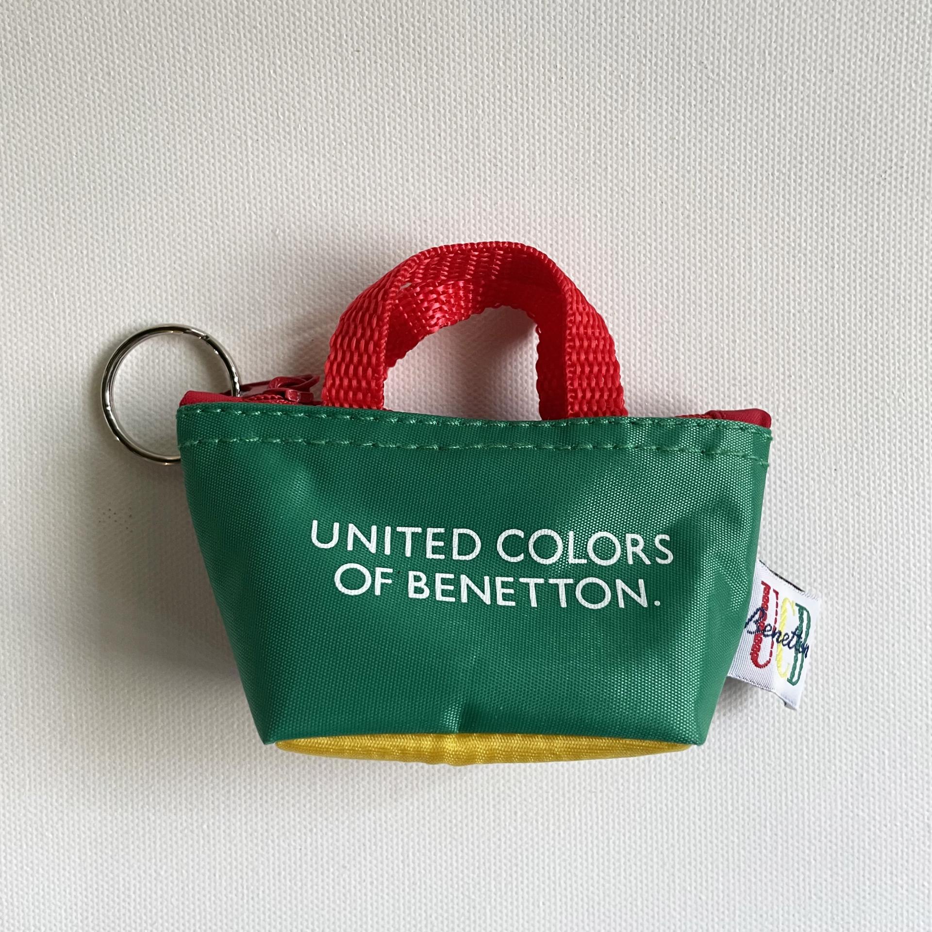 [VINTAGE] BENETTON MINI BAG KEY CHAIN