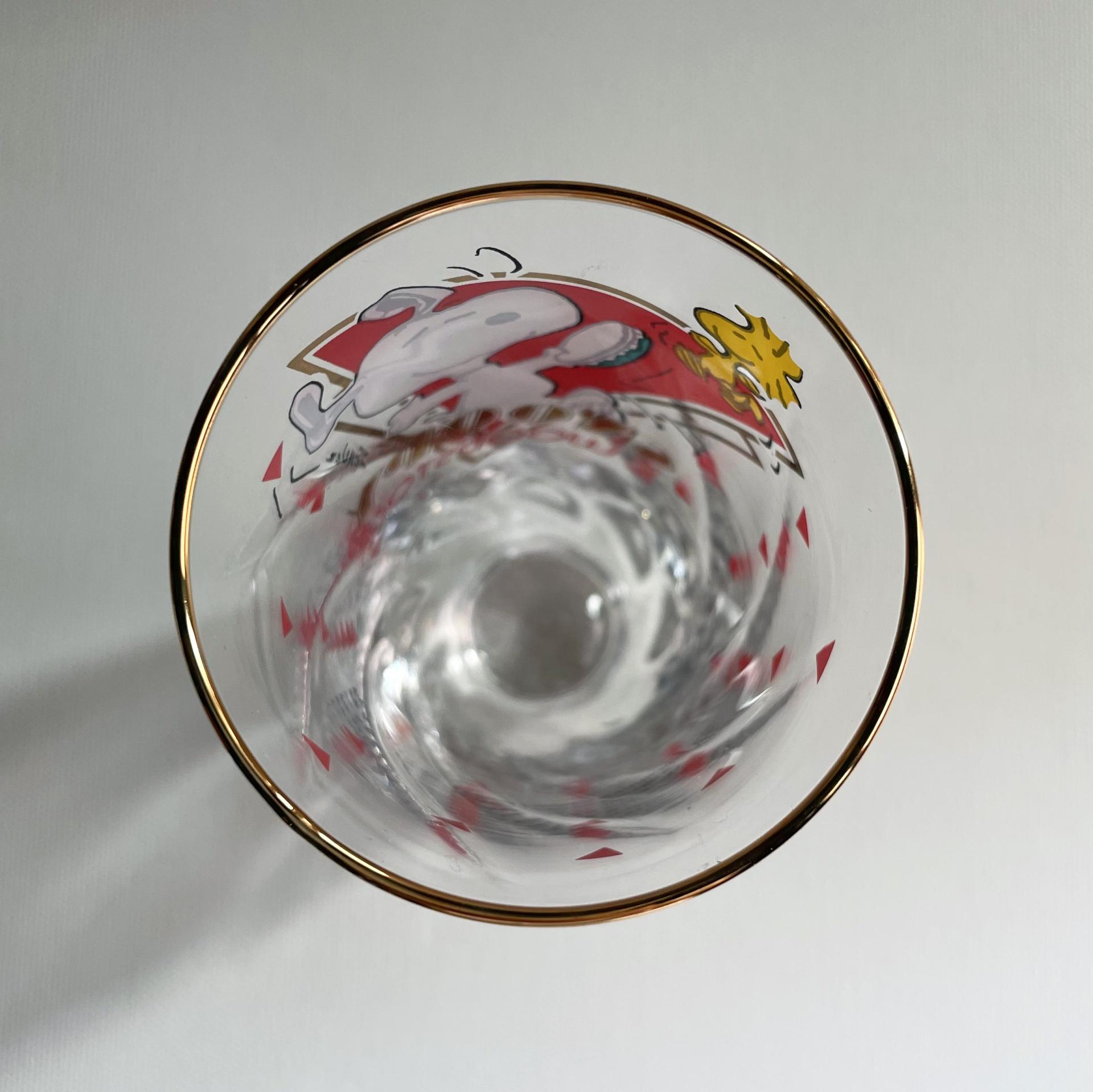 [VINTAGE] SNOOPY&WOODSTOCK GLASS