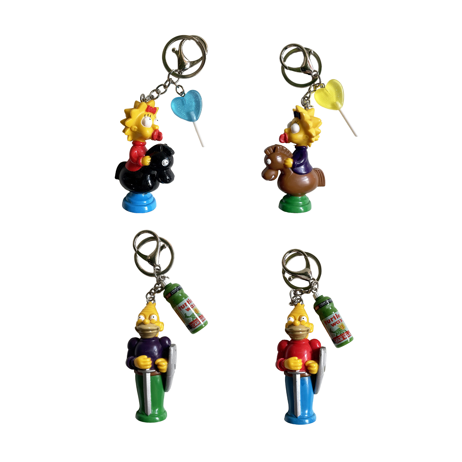 [ONLY OÙSQUE] 90'S SIMPSONS KEY CHAIN