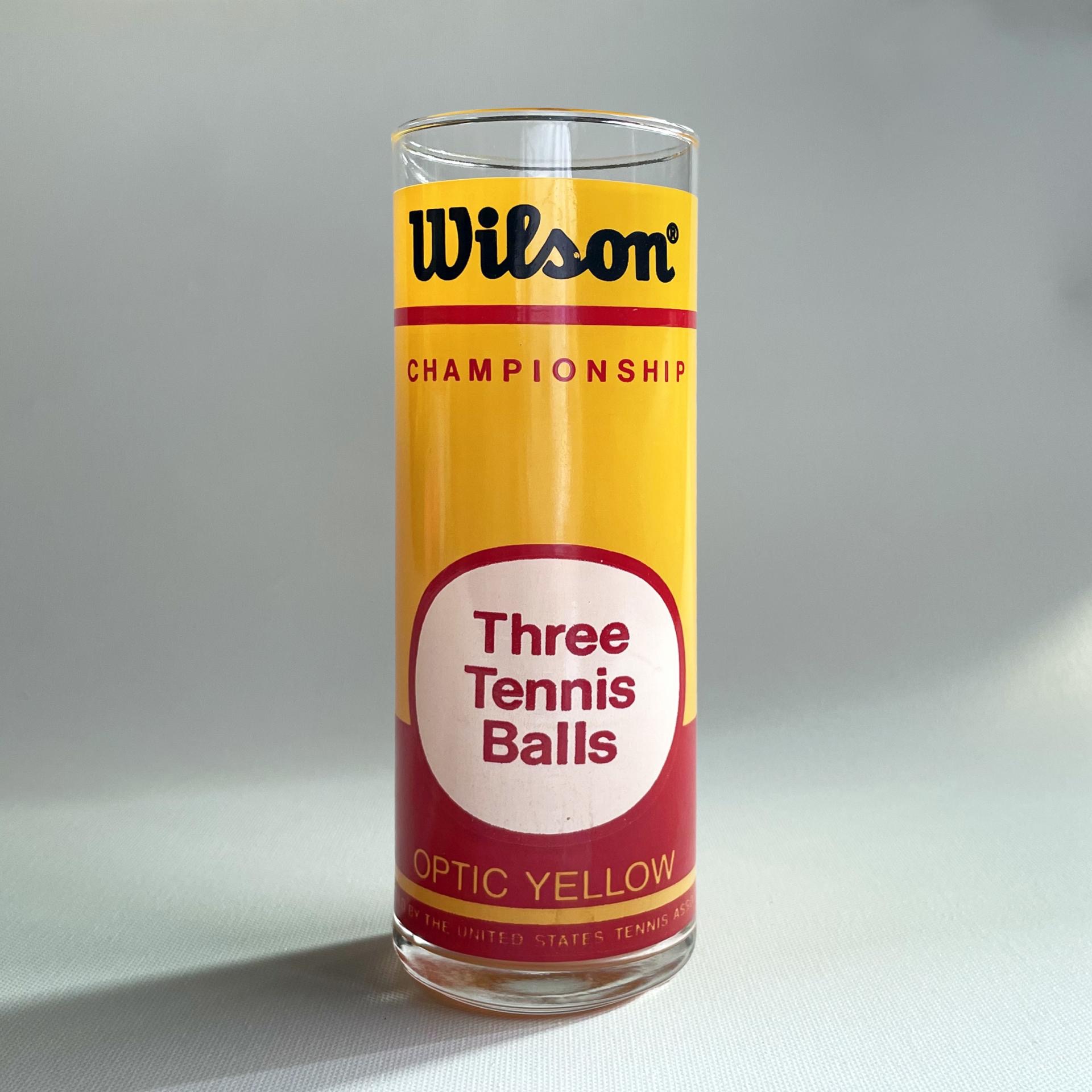 [VINTAGE] WILSON TENNIS GLASS VASE
