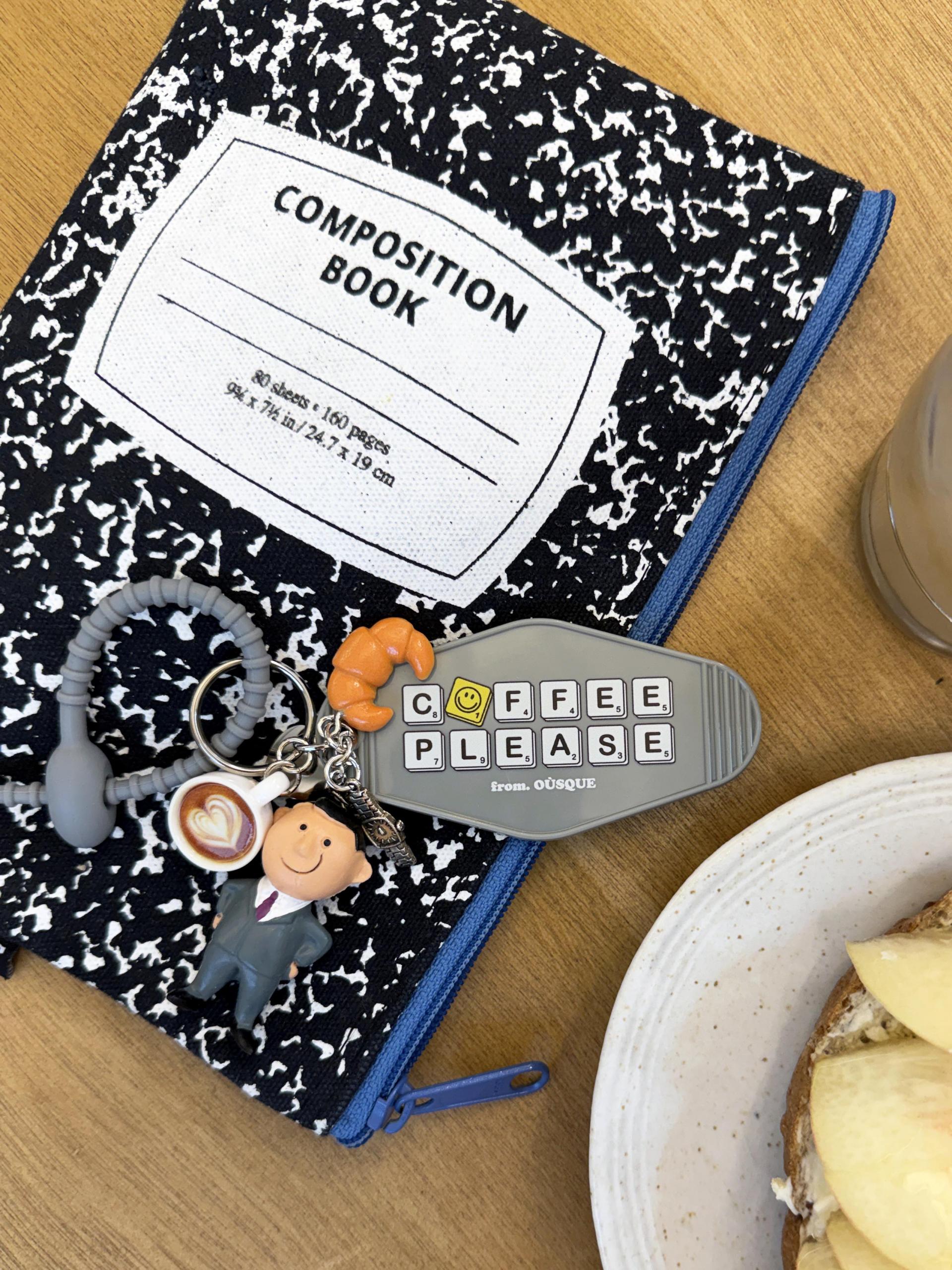 [ONLY OÙSQUE] HOTEL KEY CHAIN COFFEE COLLECTION 1