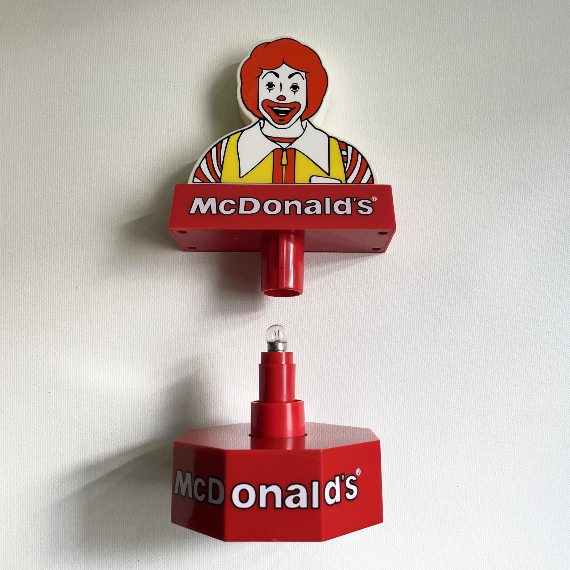 [VINTAGE][RARE] 1998 MCDONALD'S ROTATING LAMP