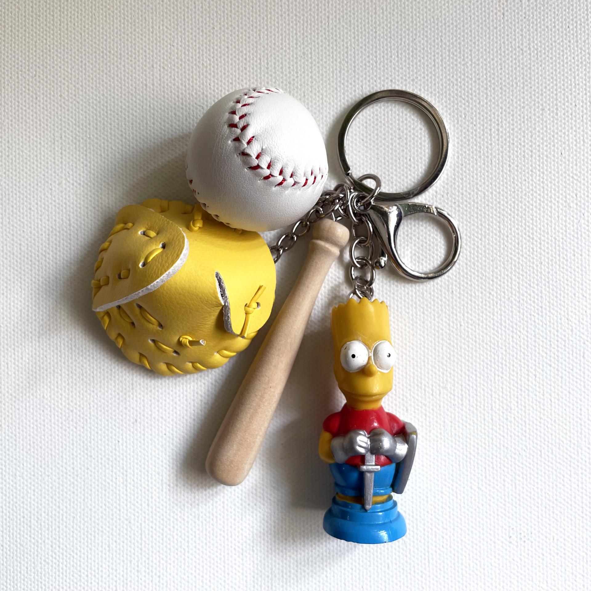 [ONLY OÙSQUE] 90'S BART SIMPSON KEY CHAIN