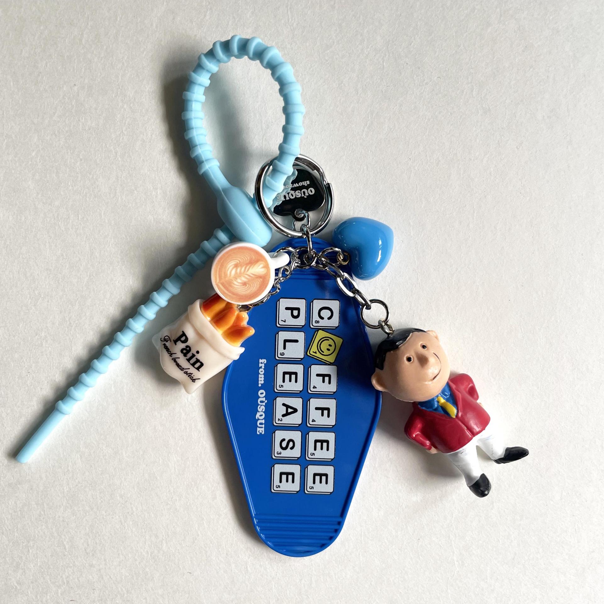[ONLY OÙSQUE] HOTEL KEY CHAIN COFFEE COLLECTION 1