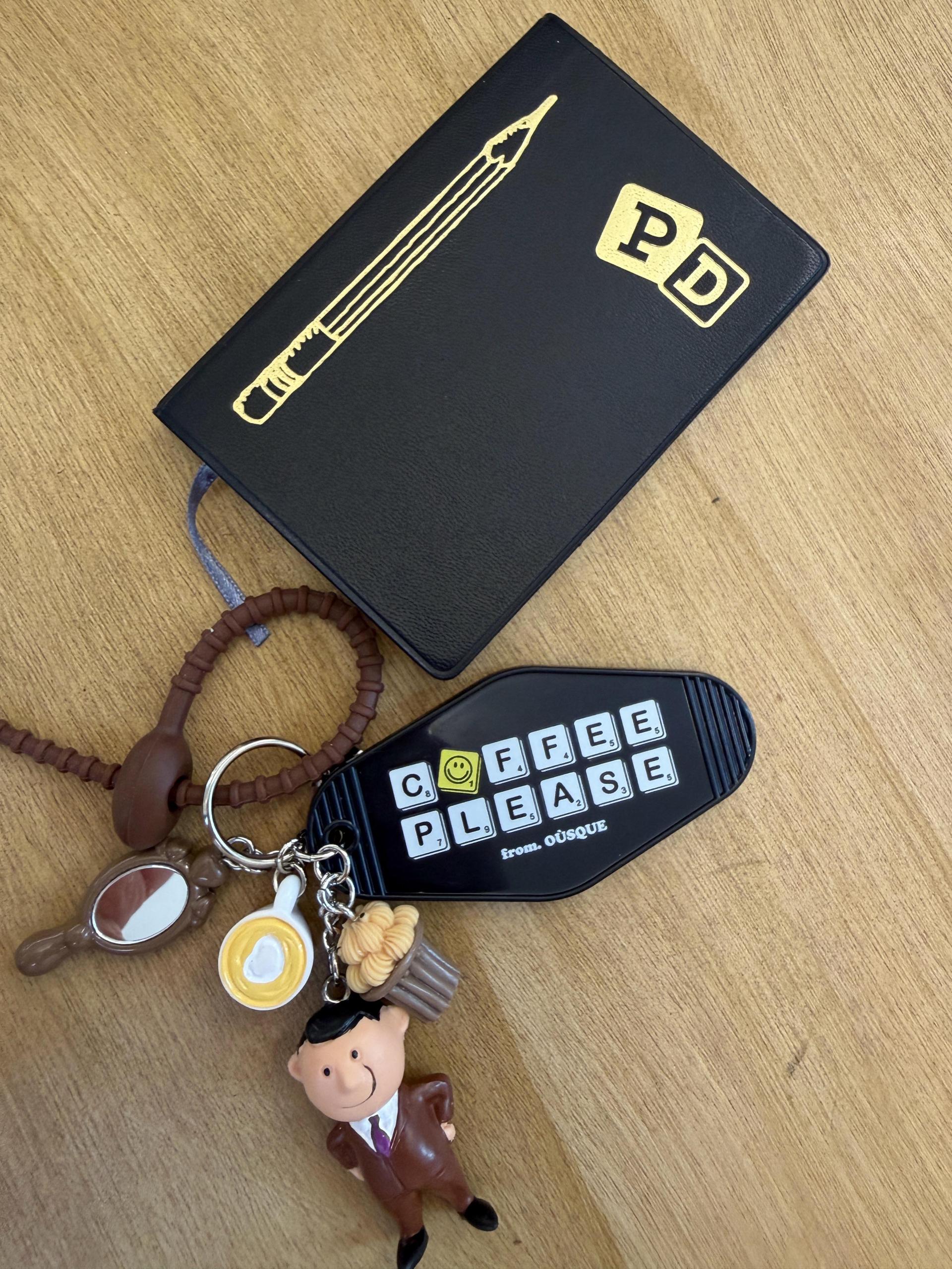 [ONLY OÙSQUE] HOTEL KEY CHAIN COFFEE COLLECTION 1