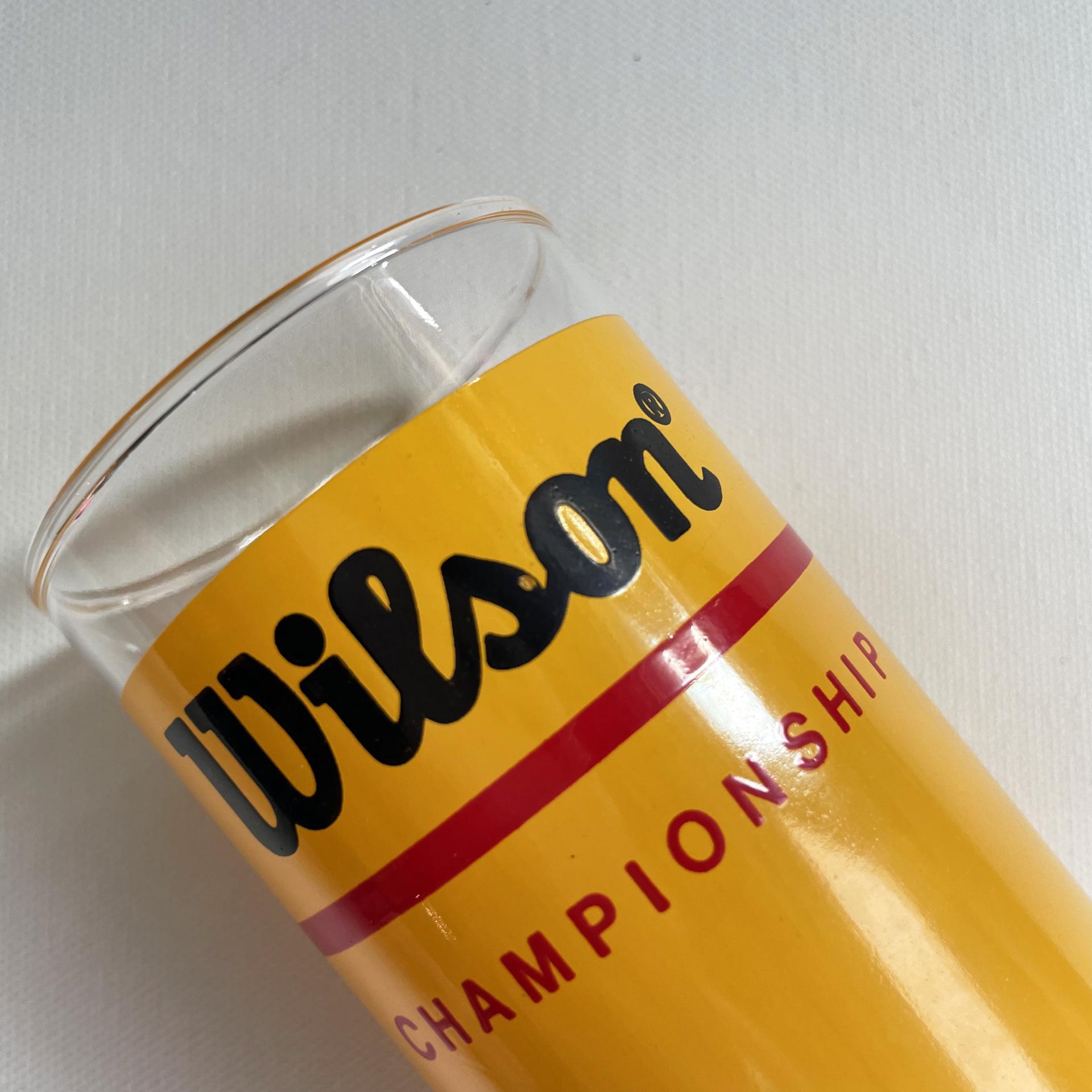 [VINTAGE] WILSON TENNIS GLASS VASE