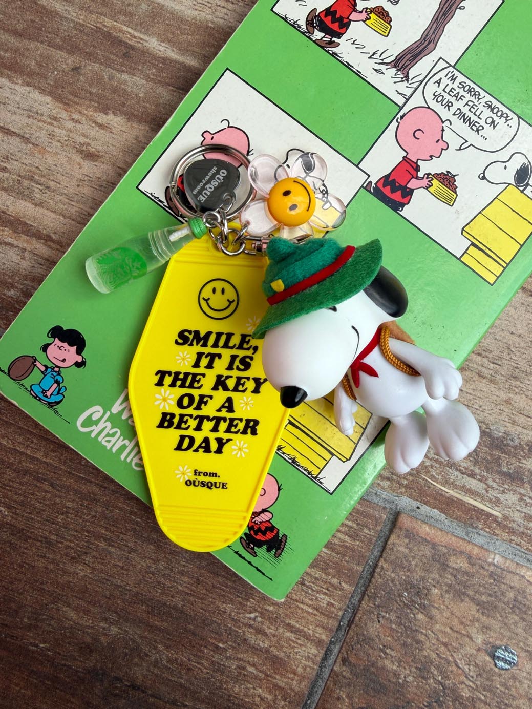 [ONLY OÙSQUE] HOTEL KEY CHAIN SMILE COLLECTION 1