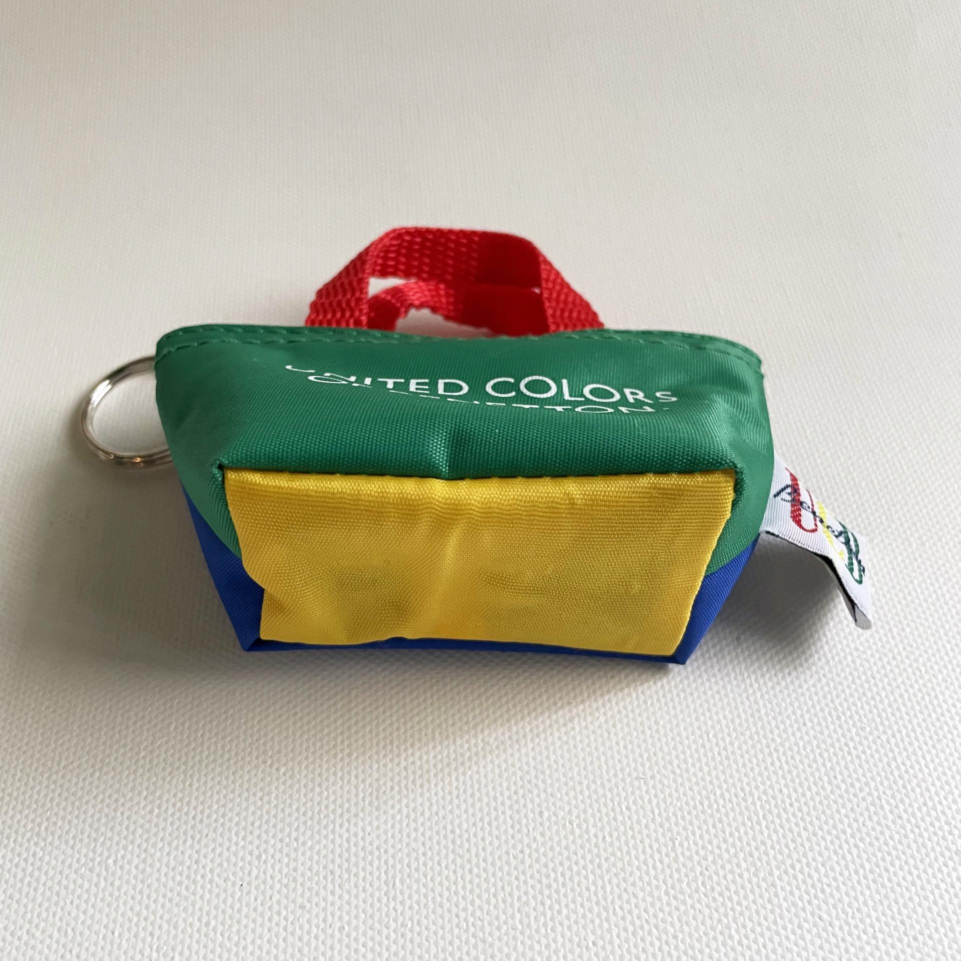 [VINTAGE] BENETTON MINI BAG KEY CHAIN