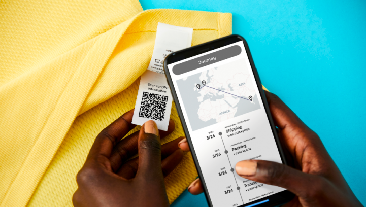 에이버리 데니슨의 디지털 제품 여권 지원(이미지=Avery Dennison)