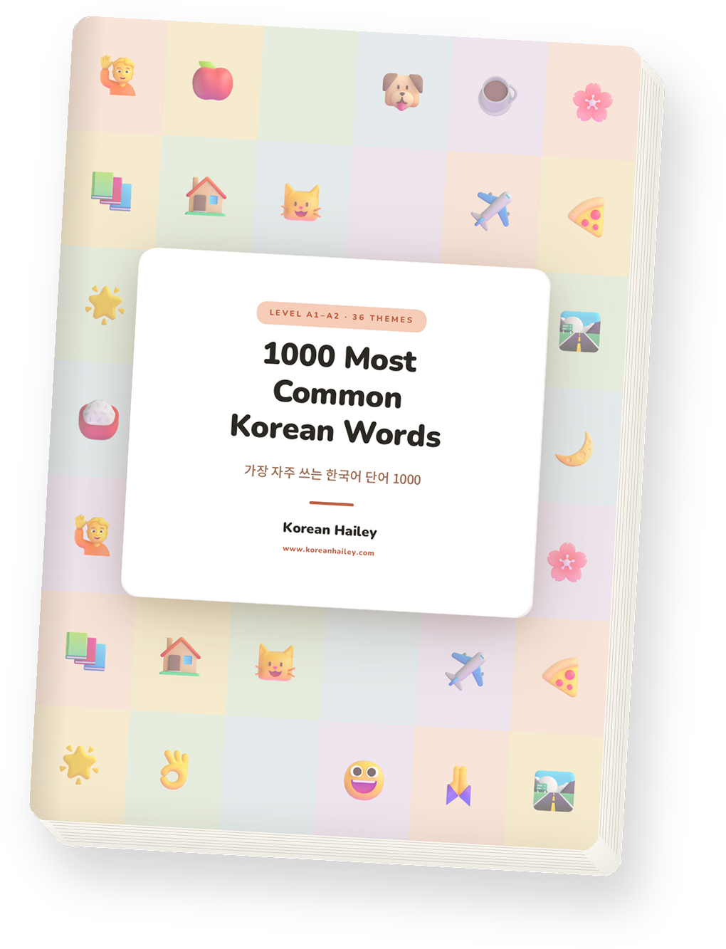 1000 Most Common Korean Words book