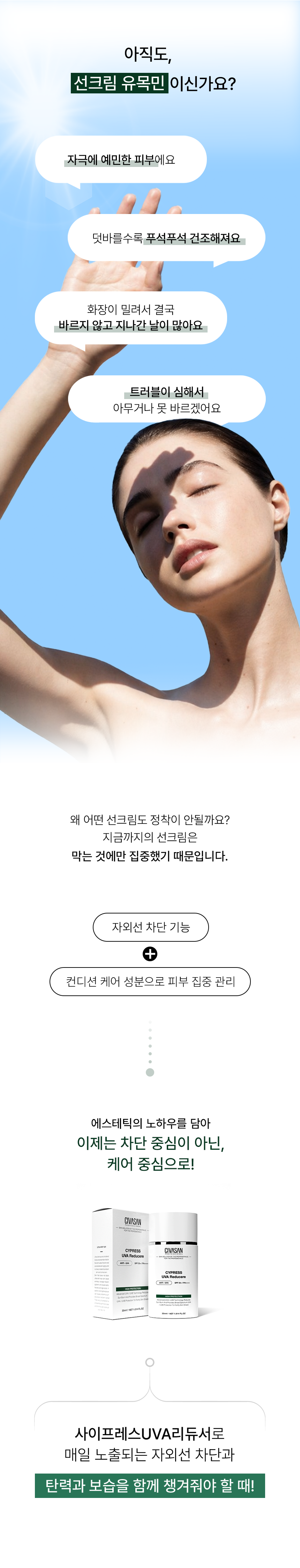 CIVASAN 사이프레스 유브이에이 리듀서