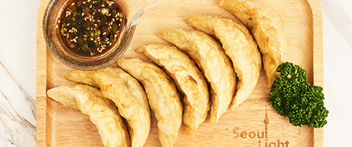 Gunmandu, Deep fried Gyoza, 焼き餃子, 煎饺, 煎餃