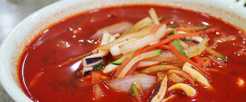 짬뽕탕 jjamppongtang Spicy Seafood Soup チャンポンタン / ちゃんぽんスープ 炒码汤 炒碼湯