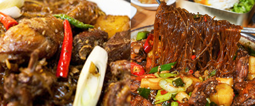 찜닭 jjimdak Braised Chicken チムダク / チムダク 炖鸡块 燉雞肉