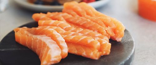 연어사시미 yeoneosashimi Salmon Sashimi ヨノサシミ / サーモンの刺身 三文鱼生鱼片 鮭魚生魚片