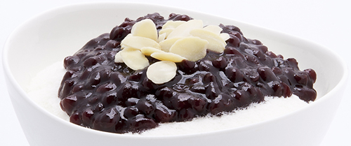 Milk red bean Bingsu