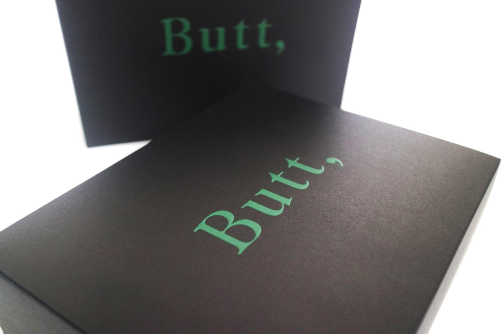 butt 흑지 슬리브박스