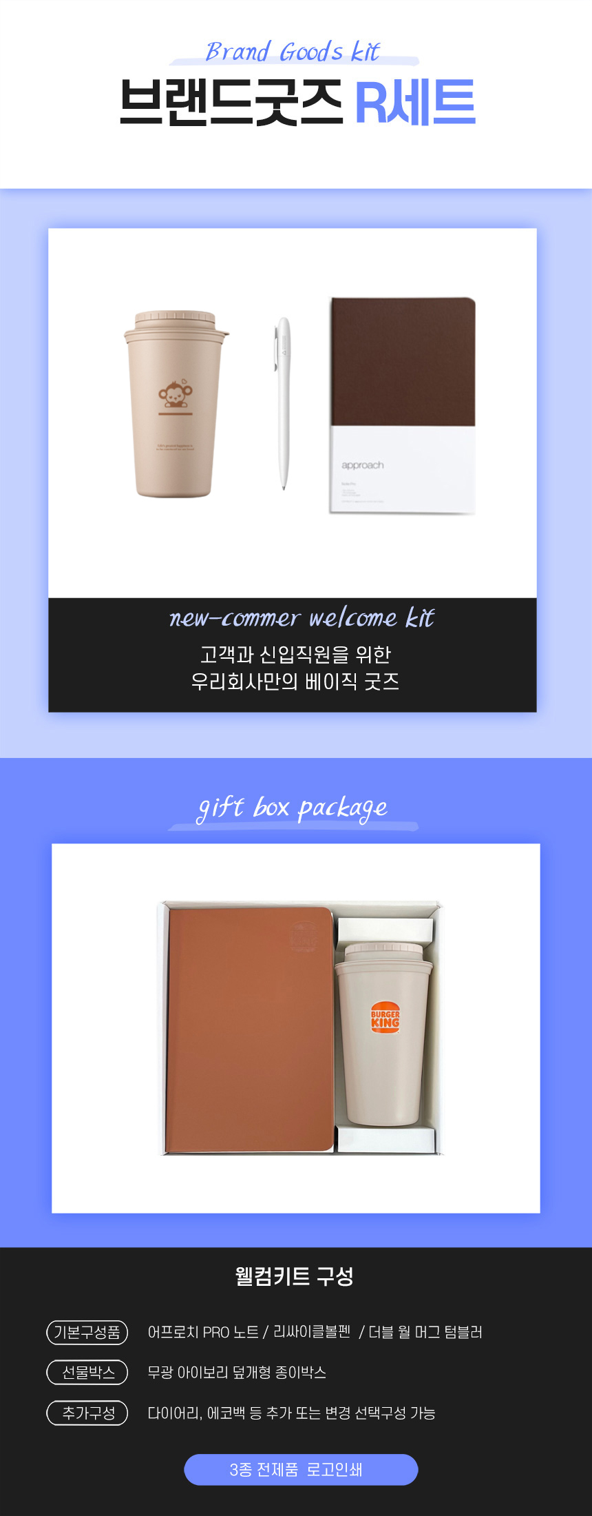 웰컴키트 구매_브랜드 굿즈R세트