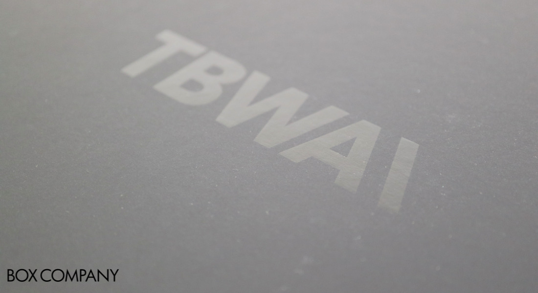 TBWA 스폰지박스 패키지 로고