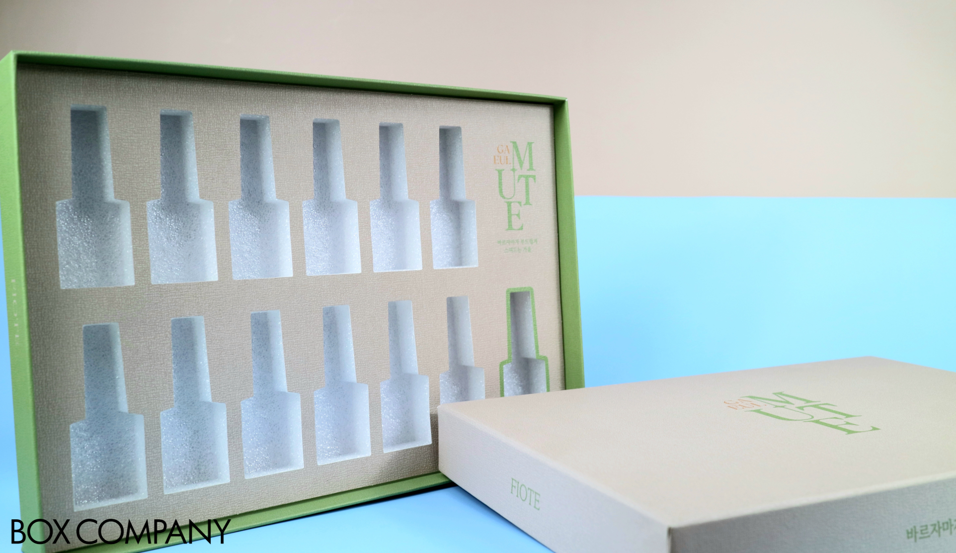 피오테 젤네일 스폰지 싸바리 박스