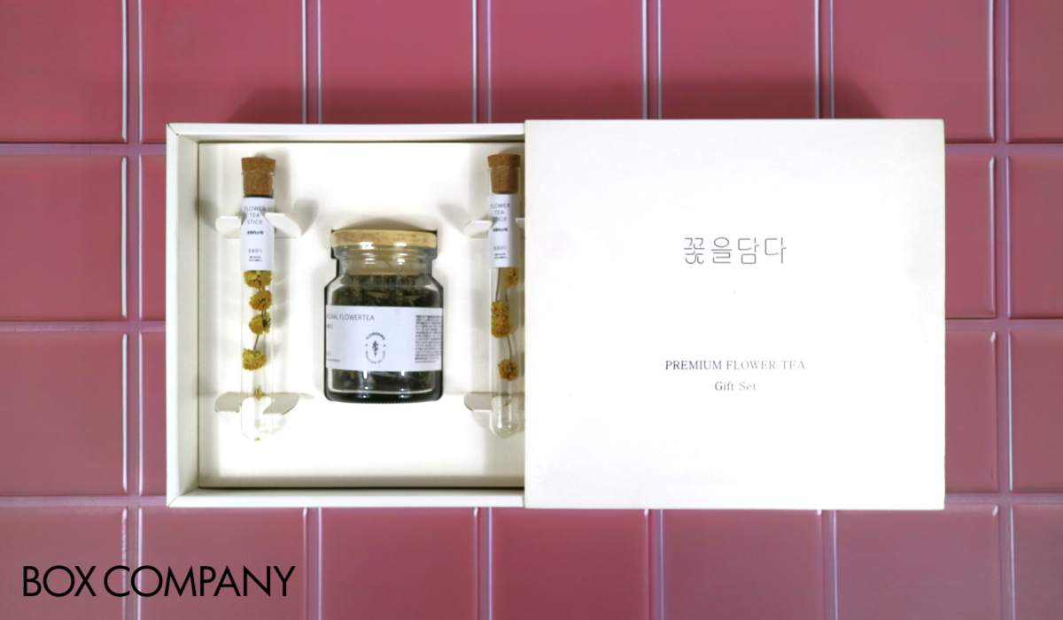 꽃을담다 슬리브 패키지